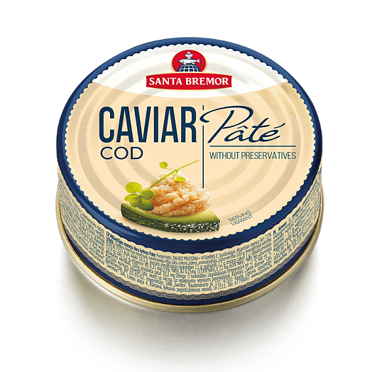 Cod caviar "Pate" pasteurized